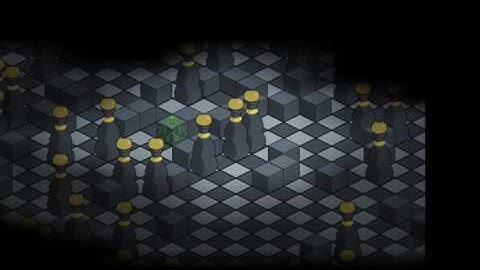 Depth sorted isometric movement with fog of war