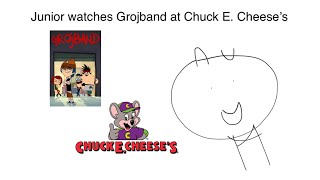 Junior Watches Grojband At Chuck E. Cheeses At Sports Arena Blvd And Gets Grounded