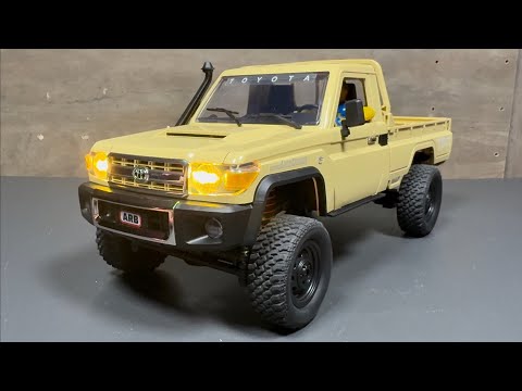 MN82 Toyota Land Cruiser LC79 1/12 RC Truck Unboxing & Full Review #rccrawler #rctruck #rcoffroad 