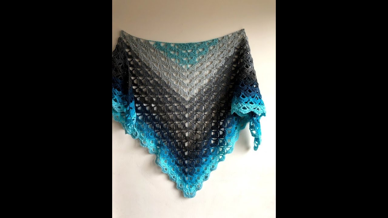 Châle en crochet