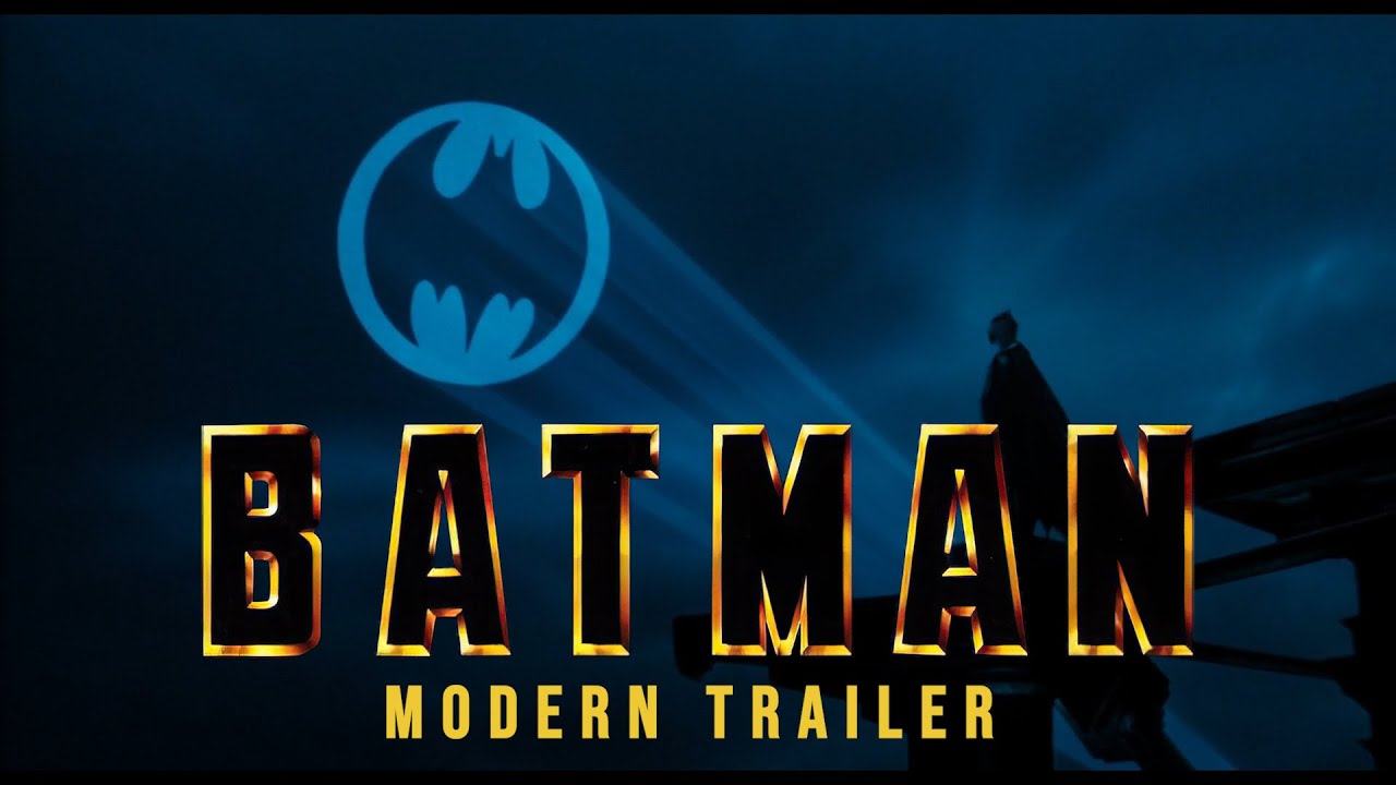 BATMAN 1989 - Modern Trailer - YouTube