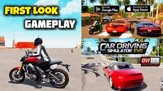 Car Driving Simulator : Evo 2025 🚘 | First Look & Gameplay Ovilex Software screenshot 5