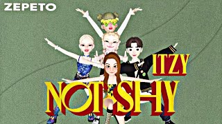 ITZY [FAN\/MV] - Not Shy (Full Video) | Zepeto