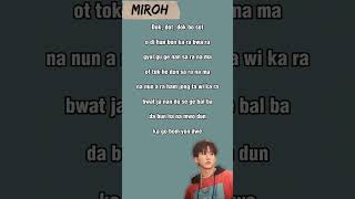 Stray Kids MIROH Changbin rap easy lyrics. #shorts