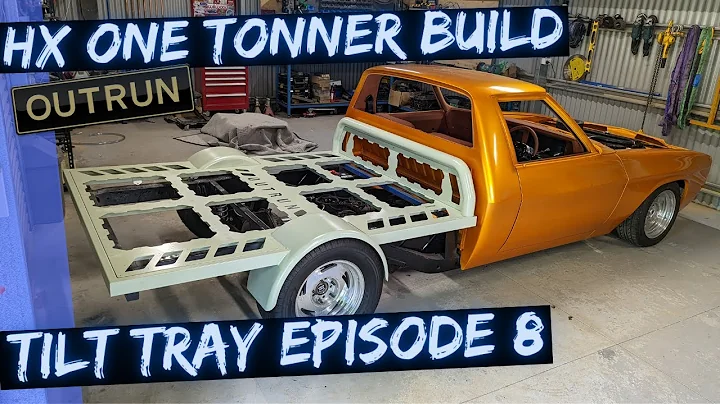 Tilt Tray Episode 8 / Finishing off the headboard and prepping for paint - HX One Tonner Tray Build