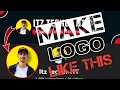 How To Make Attractive LOGO Using Mobile🔥
