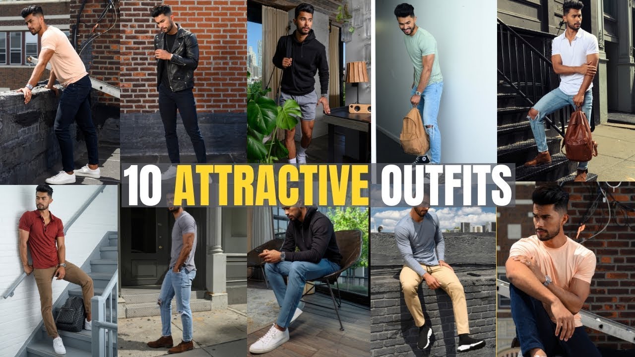 10 MOST Attractive Outfits For Young Guys | Back To School FIts - YouTube