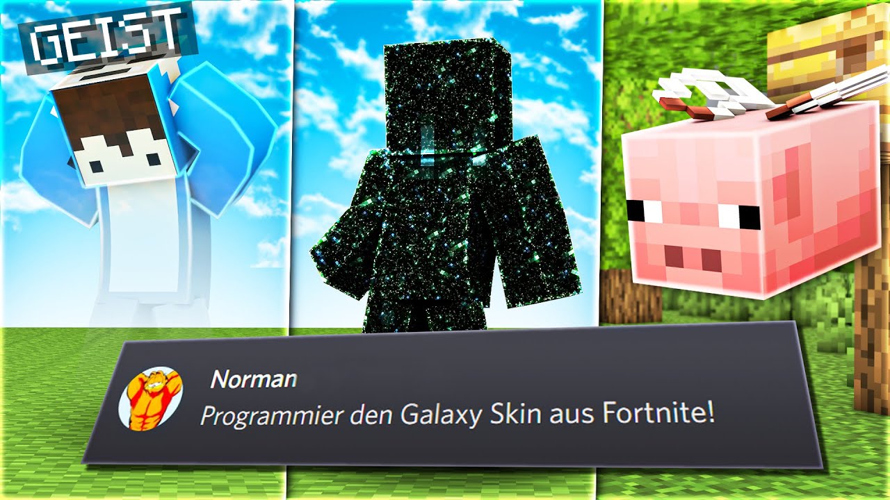 Ich code eure 𝗲𝘅𝘁𝗿𝗲𝗺 DUMMEN Minecraft Ideen...