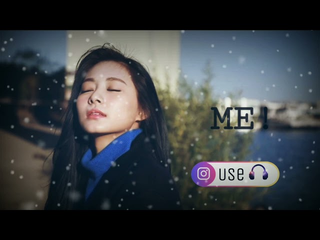 TZUYU MELODY PROJECT “ME! ” Cover by TZUYU (Feat. Bang Chan of Stray Kids)|[8D Audio Use Headphones] class=