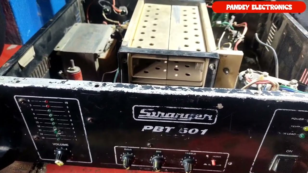 stranger pbt 501 amplifier repair |||Transformer Repair