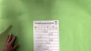 Short E CVC Words worksheet