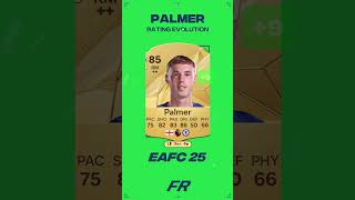 The evolution of Palmer&#39;s rating in FIFA / EA FC 26 🌟 #fc26 #fifa