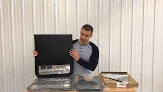 Gatorback Custom Fit Mud Flap kit for a 2015 and Newer Silverado 3500 HD and Sierra 3500 HD Dually