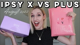 Ipsy Glam Bag X VS Plus August 2022