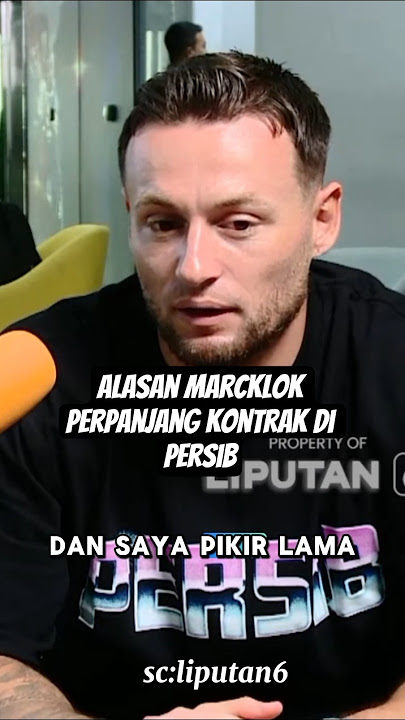 alasan bertahan marcklok pengen pensiun di persib #persib #marcklok