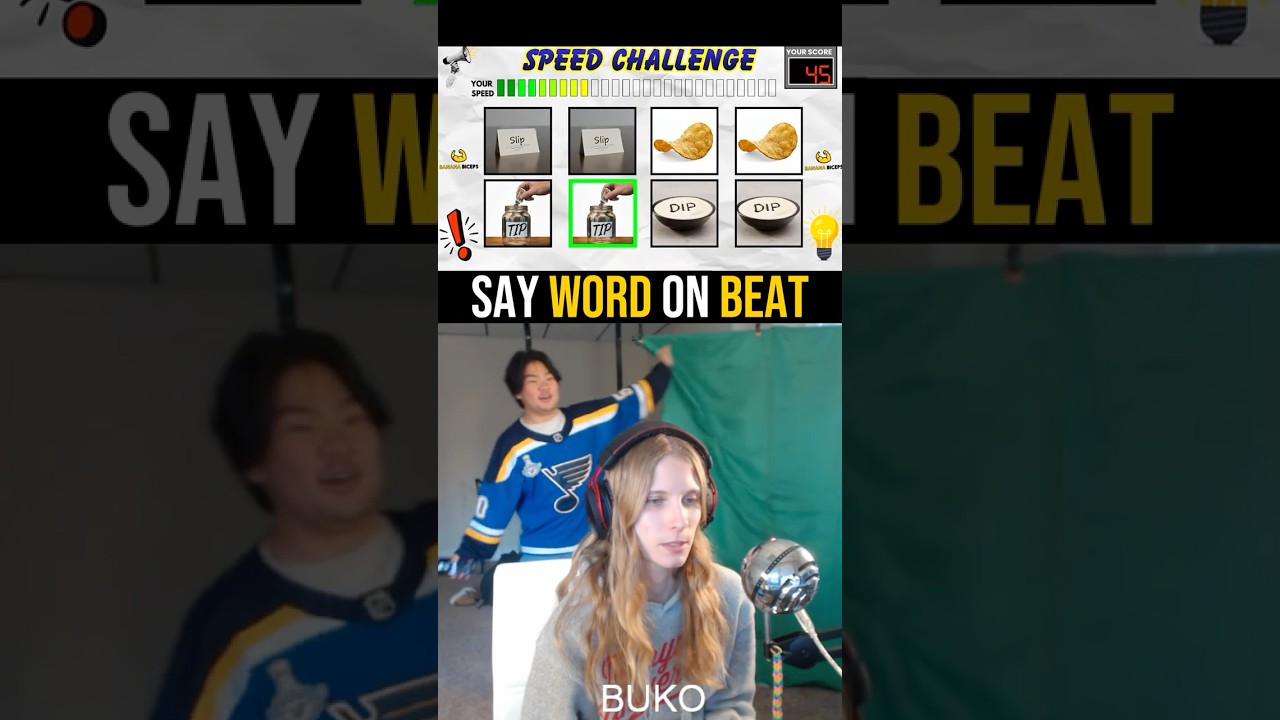 Say The Word On Beat Challenge😂
