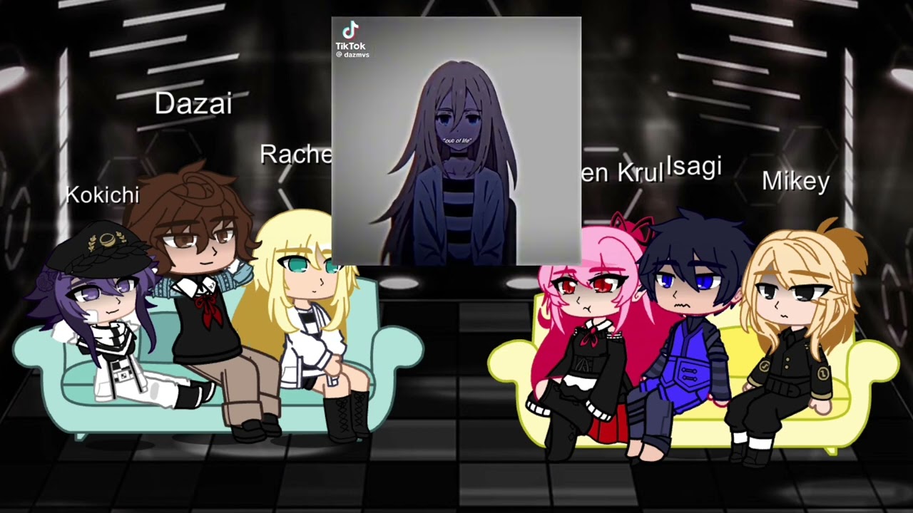 Fandoms react to Rachel Gardner from death of Angels // read description // Gacha //AOD //