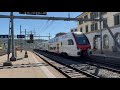 Trainspotting in Brugg AG🇨🇭 Normal SBB trafic + the Brugg Railway Festival