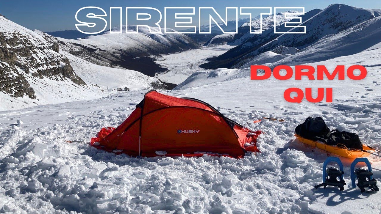 BIVACCO NELLA NEVE A 2100 METRI | PROVO la nuova TENDA EXTREME
