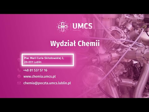 Webinar UMCS 2022 - Wydział Chemii