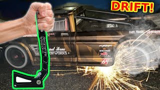 Sparking RC Drift Car has E-Brake