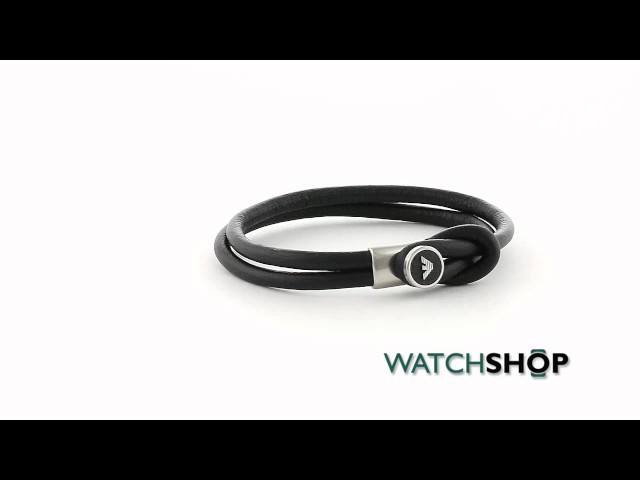 Emporio Armani Jewellery Men\'s Stainless Steel Bracelet (EGS2212040) -  YouTube