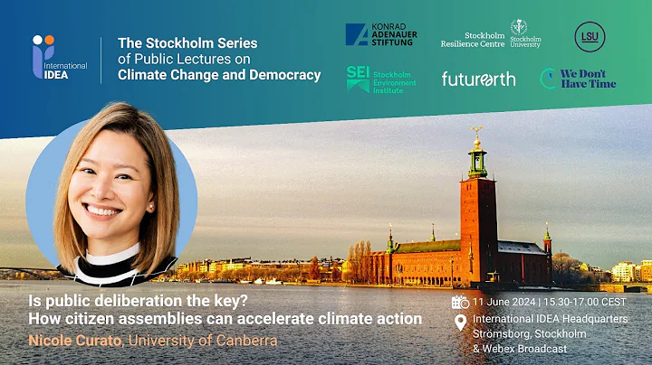 Stockholm Series #2: How citizen assemblies can accelerate climate action