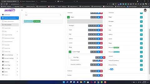 How to add New Page / Dynamic Page in Skynet | Skynet – Multipurpose Laravel CMS