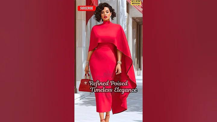 Elegant & Timeless Vintage Fashion for Mature Women Over 50 #FashionOver50 #MatureFashion #Moda