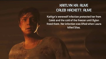 The Quarry - How to save Kaitlyn, Caleb and Dylan with a Kitchen Freezer (Secret Endings)