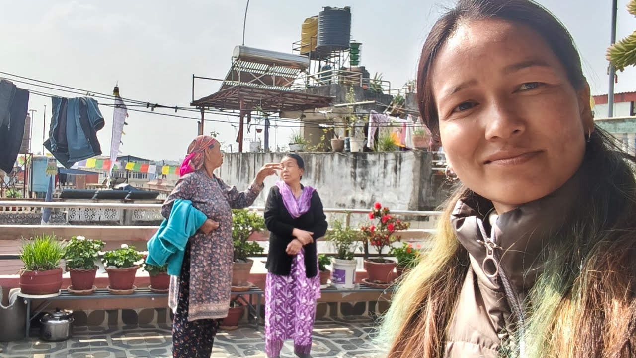 Mommy's FIRST MEETING TO HER MAMA AND BUA AT NEPAL || @radhiii #nepaljourneyofmymom #TRIBALMOM
