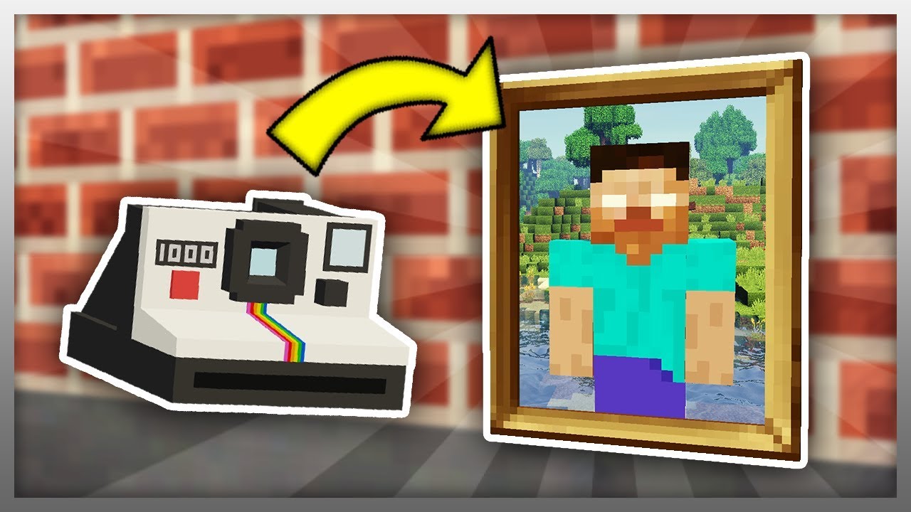 Working Camera In Minecraft Youtube