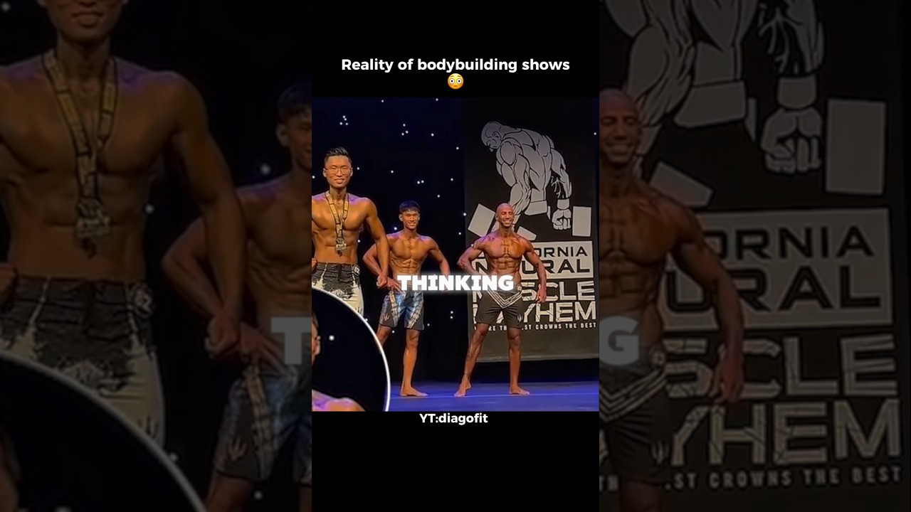 Reality of bodybuilding shows😨 #diagofit #bodybuilding #physique