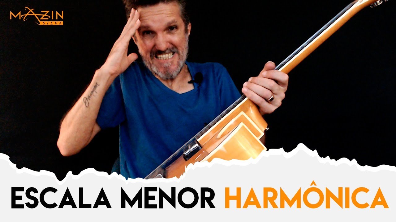 Escala Menor Harmônica - Dicas de aplicação da Menor Harmônica Guitarra