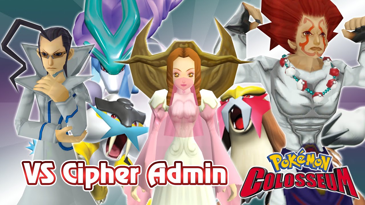 Pokémon Colosseum – Cipher Admin Battle Music (HQ) - YouTube
