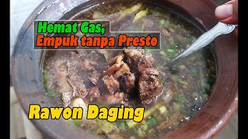 Rawon Empuk Tanpa Presto ‖ Resep Rawon Daging Sapi