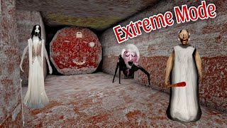 Granny 1.8.1 Extreme Nightmare Mode Sewer Escape With Slendrina