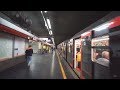 Italy, Milan, metro ride from Duomo to Cordusio