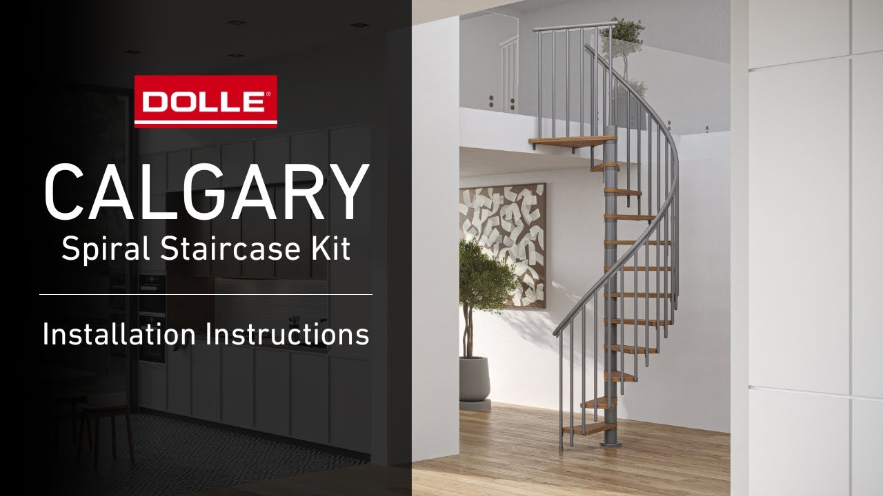 Calgary Spiral Staircase Installation Instructions YouTube