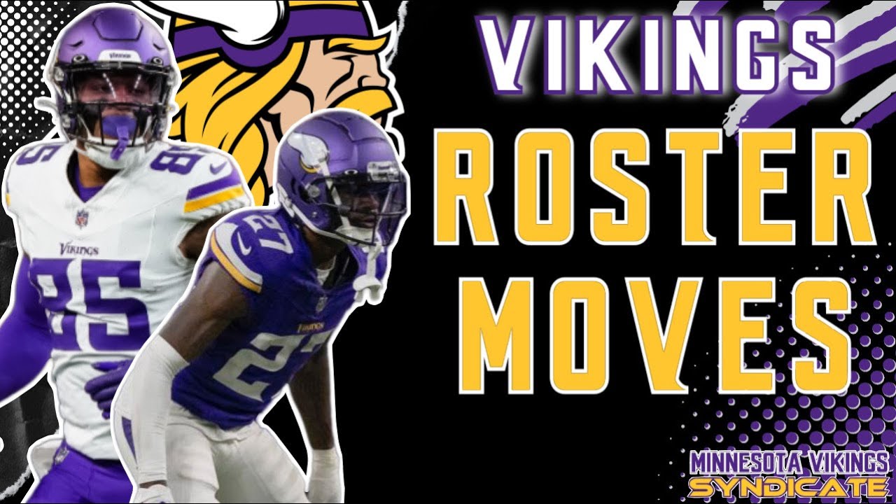 Viking Full Roster Minnesota Vikings Roster Update: First Round of Cuts Announced! - YouTube