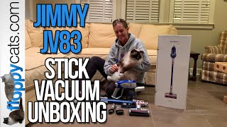 Powerful Suction Cordless Stick Vacuum Cleaner: Jimmy JV83 Unboxing Video