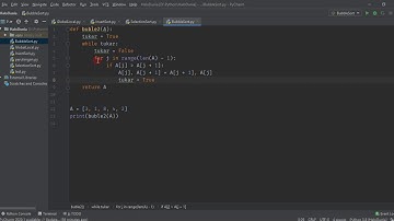 Algoritma Bubble Sort Python Bahasa Indonesia