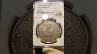 CINA. Pei Yang. Dollar Year 34 (1908) CHIHLI Lu0026M-465. AG. KM Y73.2. AU 58.