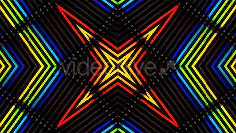 Neon Light Flashing Abstract (4-Pack) | Motion Graphics - Envato elements