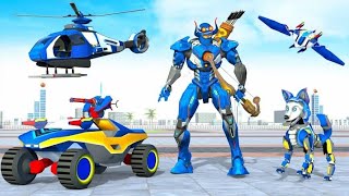 Carro Robô Arqueiro Transformação Jogo Android screenshot 4