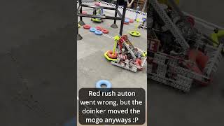 ML - Red rush autonomous save! #vex #vexvrc #vexrobotics #highstakes #2088E