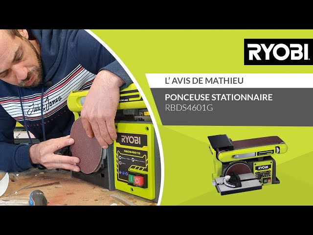 Ponceuse stationnaire à bande et disque RYOBI RBDS4601G