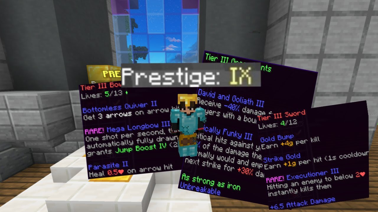 Godset Streaking at Prestige 9 | Hypixel Pit