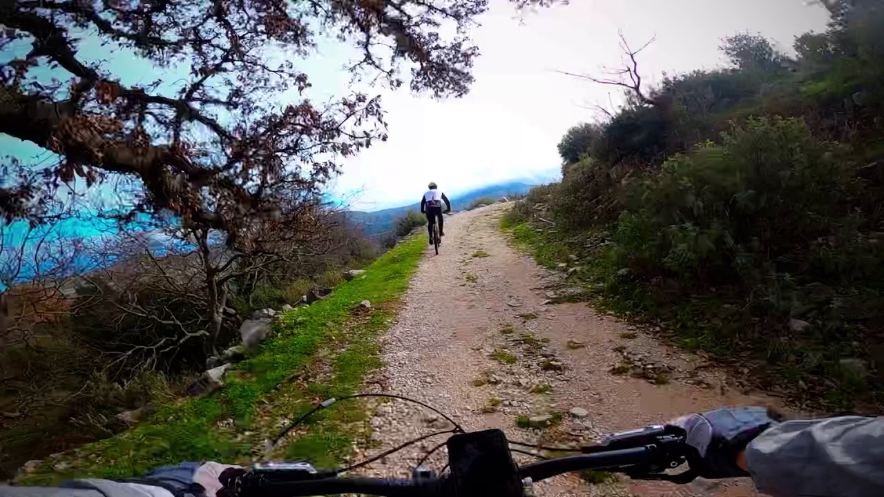 Cycling in Northern Corfu