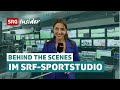 Hinter den Kulissen einer Livesendung im SRF-Sportstudio | SRG Insider